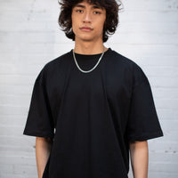 Organic Oversized Tee in Black