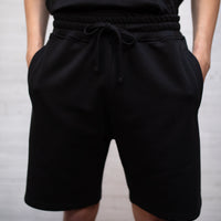 Organic Cotton Shorts in Black