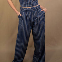 Stanton Organic Cotton Trousers in Cream