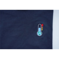Climate Unisex Long Sleeve Tee in Navy