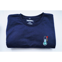 Climate Unisex Long Sleeve Tee in Navy