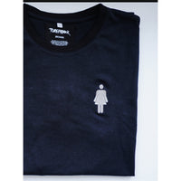 GENDER EQUALITY UNISEX BROWER TEE IN BLACK