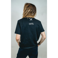 UNISEX WOODY COOK'S BROWER TEE IN BLACK