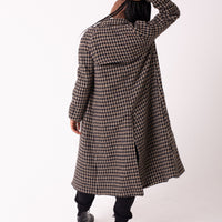 TRENCH COAT IN HOUNDSTOOTH