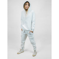 Ellis Logo Hoodie in White