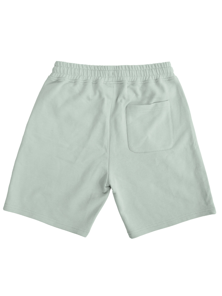 Plant Dyed Organic Cotton Shorts in Olive Green