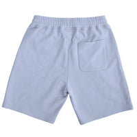 Plant Dyed Organic Cotton Shorts in Sky Blue