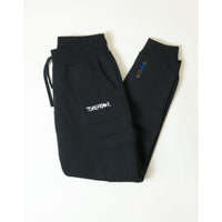 UNISEX CARGO NELSON JOGGER IN BLACK