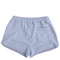 Plant Dyed Women's Organic Cotton Shorts in Sky Blue