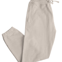 Plant Dyed Organic Cuffed Joggers in Sand