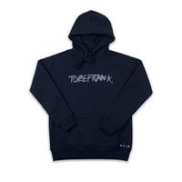 Ellis Logo Hoodie in Navy