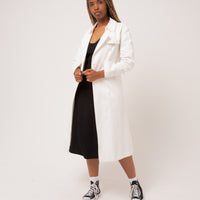 Simone Trench Coat in Cream