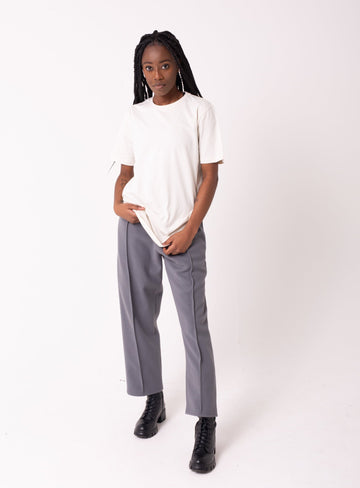 100% Recycled Unisex Chinos in Grey