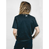 UNISEX BROWER TEE IN BLACK