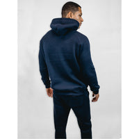 Ellis Logo Hoodie in Navy