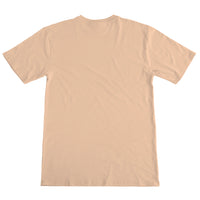 Plant Dyed Organic Oversized Tee in Tan