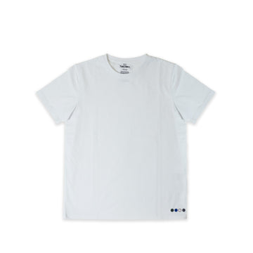 UNISEX BROWER TEE IN WHITE
