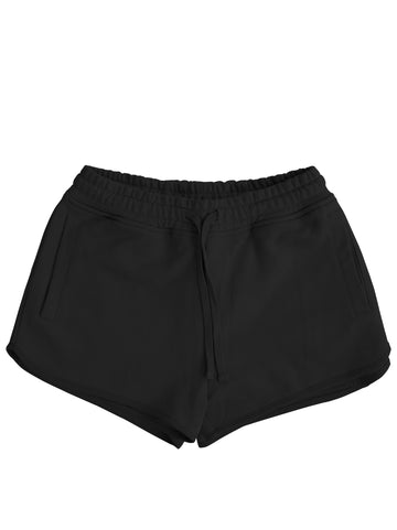 Women's Organic Cotton Shorts in Black