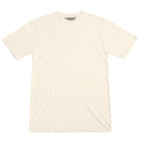 Plant Dyed Organic Oversized Tee in Cream