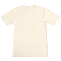 Plant Dyed Organic Oversized Tee in Cream