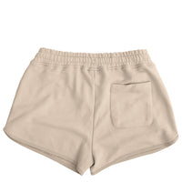 Plant Dyed Women's Organic Cotton Shorts in Sand